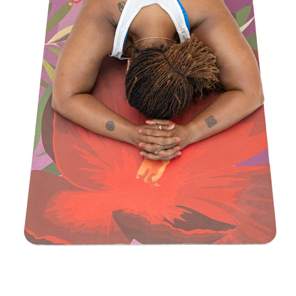 HIBISCUS MAJESTY Yoga & Pilates Mat